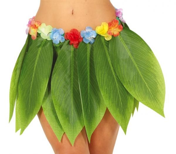 Havajská sukně listy
