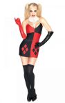 Kostým Super Villian Harley Quinn Batman | Velikost XS