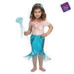 Dětský kostým Mořská panna modrá | Pro věk (roků) 3-6