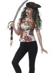 Kostým Zombie Pirátka | Velikost L 44-46