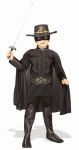 Dětský kostým Zorro deluxe | Pro věk (roků) 1-2, Pro věk (roků) 3-4, Pro věk (roků) 5-7, Pro věk (roků) 8-10