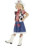 Dětský kostým Cowgirl | Pro věk (roků) 4-6, Pro věk (roků) 7-9