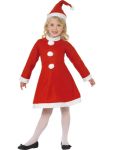 Dětský kostým Santa girl | Pro věk (roků) 10-12, Pro věk (roků) 4-6, Pro věk (roků) 7-9