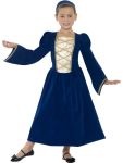 Dětský kostým Tudor princess | Pro věk (roků) 10-12, Pro věk (roků) 7-9
