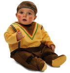 Dětský kostým Indián | Pro věk (měsíců) 0-6, Pro věk (měsíců) 12-24, Pro věk (měsíců) 7-12
