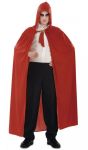 Plášť s kapucí červený | Velikost M/L 50-52