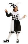 Dětský kostým Harlequin-ka | Pro věk (roků) 10-12, Pro věk (roků) 3-4, Pro věk (roků) 5-6, Pro věk (roků) 7-9