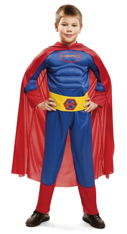 Dětský kostým Super Hero - Pro věk (roků) 3-4