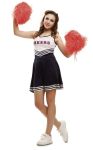 Kostým Cheerleader | Velikost M/L 42-44, Velikost S 36-38