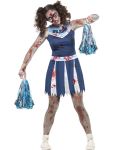 Kostým Zombie cheerleader | Velikost S 36-38, Velikost XS 32-34