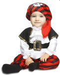 Dětský kostým Pirát | Pro věk (měsíců) 0-6, Pro věk (měsíců) 12-24, Pro věk (měsíců) 7-12