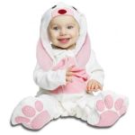 Dětský kostým Růžový králíček | Pro věk (měsíců) 0-6, Pro věk (měsíců) 12-24, Pro věk (měsíců) 7-12
