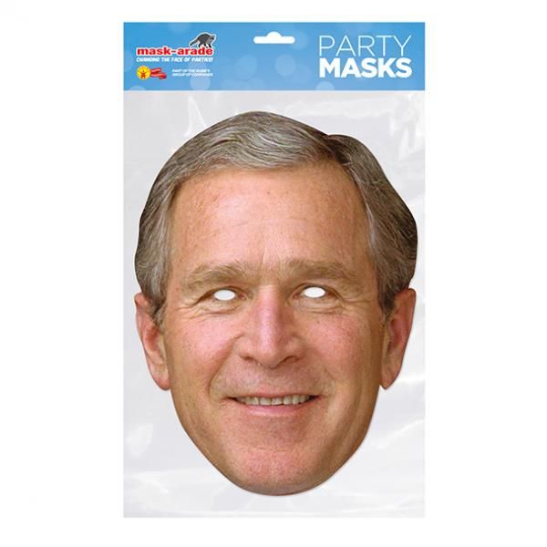 Papírová maska George Bush