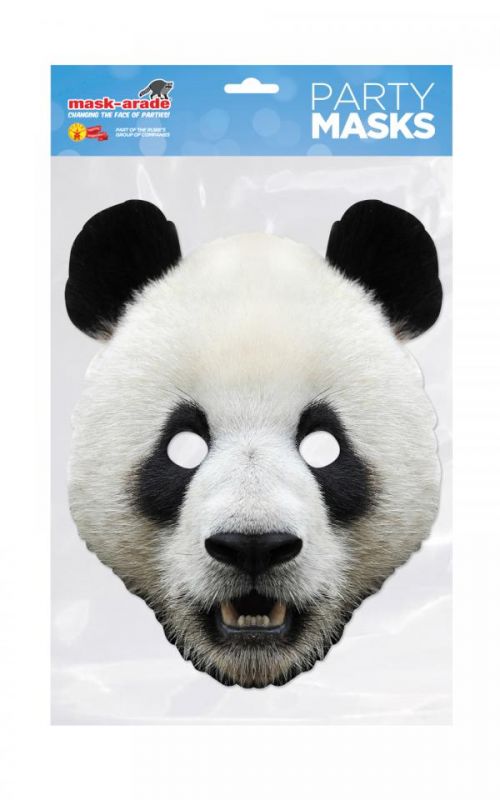 Papírová maska Panda