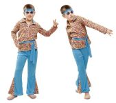 Dětský kostým Hippiesák | Pro věk (roků) 10-12, Pro věk (roků) 3-4, Pro věk (roků) 5-6, Pro věk (roků) 7-9