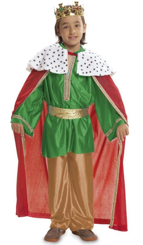 Dětský kostým Tři králové zelený - Pro věk (roků) 1-2